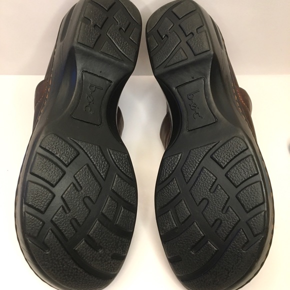 B.O.C Born Brown Women’s Leather C45723 Clogs/Shoes - Picture 15 of 15